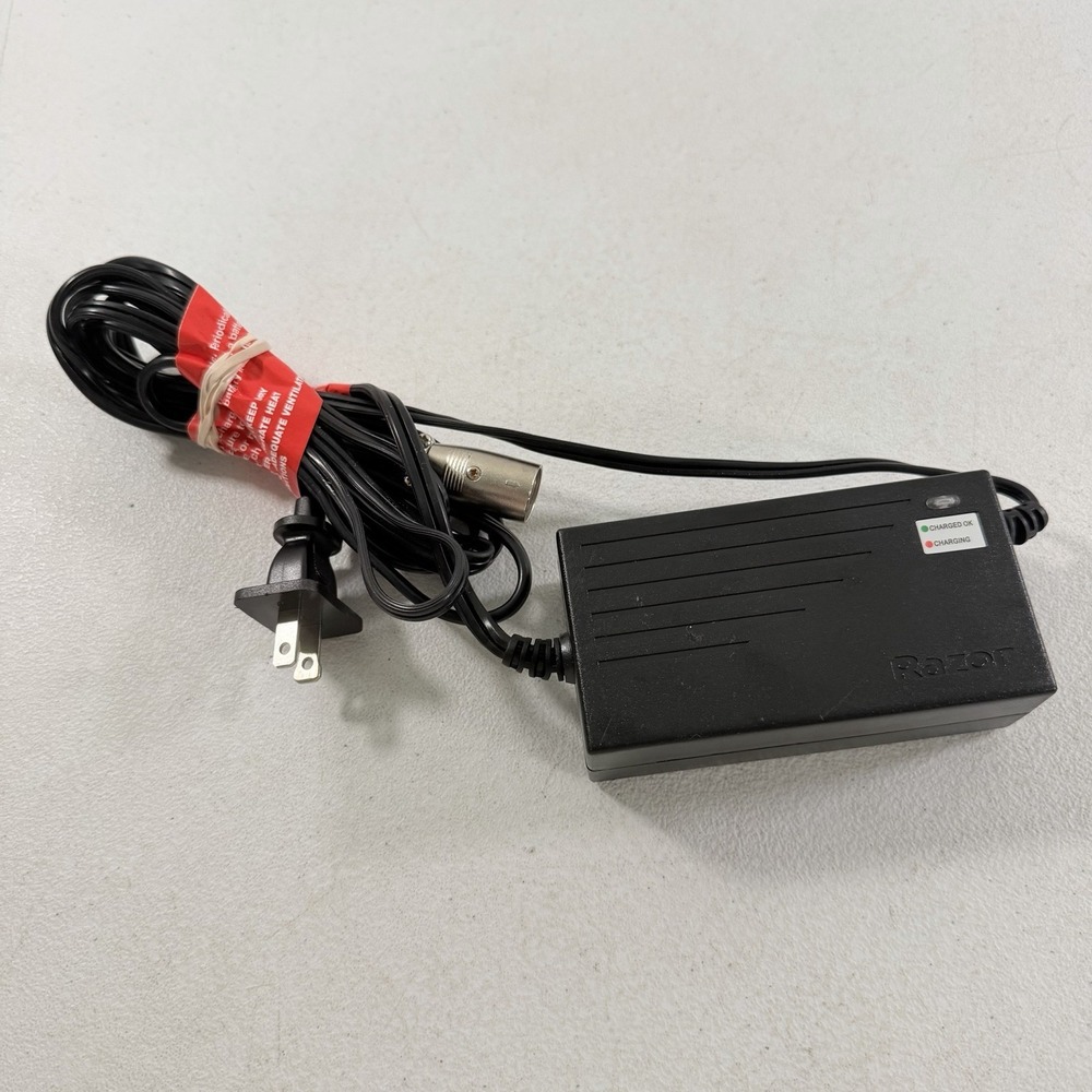 OEM Razor Scooter 36V 1.6 Battery Charger QL-09005-B3601670H Qili Power UL 1310
